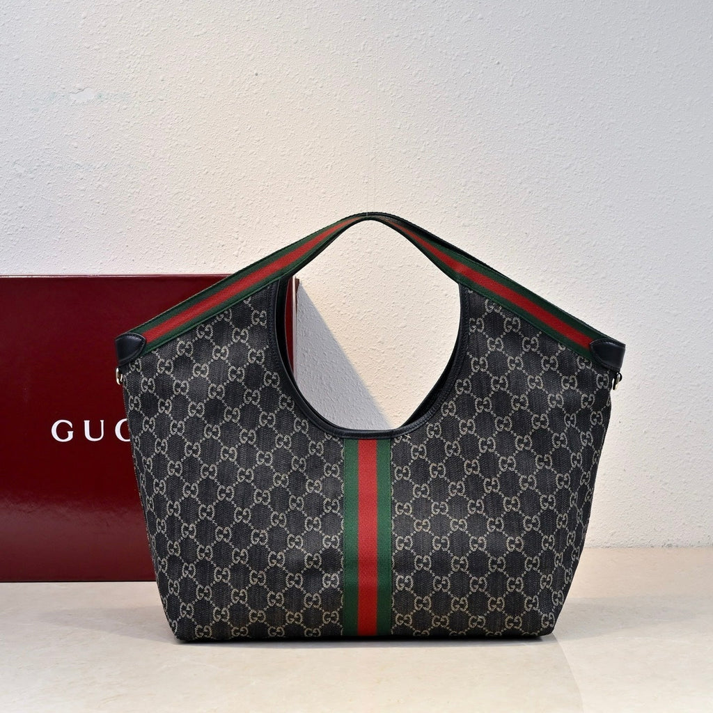 GUCCI Giglio Tote Bag Large